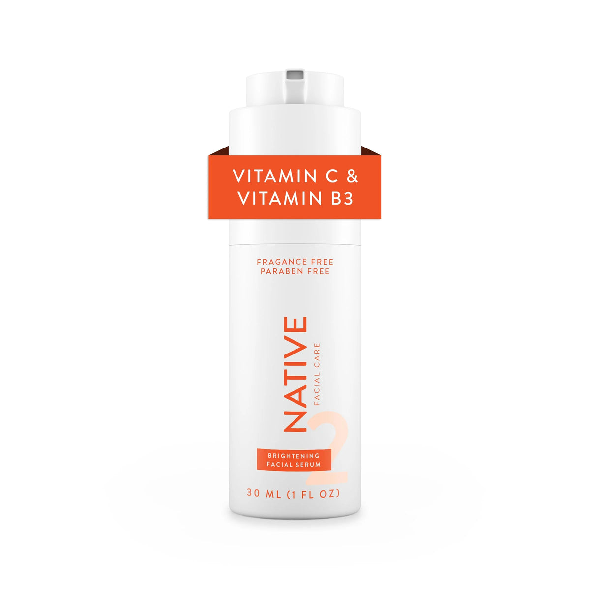 Fragrance Free Brightening Facial Serum with Vitamin C, 1 oz G475