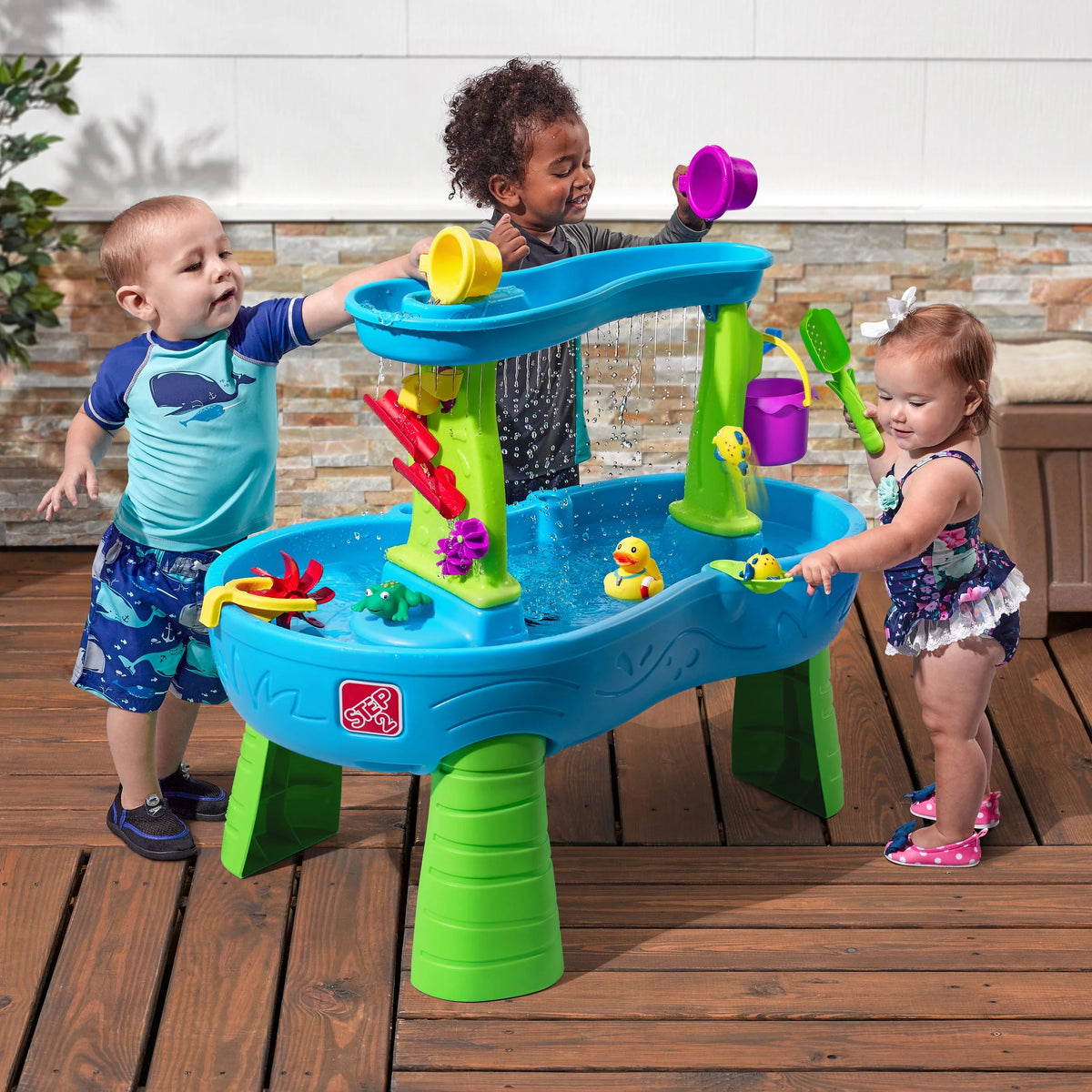 Blue Plastic Water Table R3602