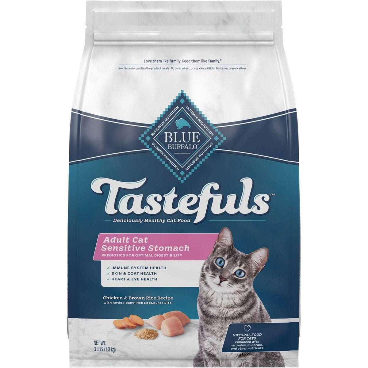 Adult Dry Cat Food Brown Rice X727
